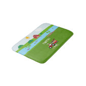 Landbouwhuisdieren en Roodtrekkerbarrière - Aangep Badmat (Gekanteld)