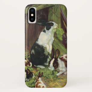  landbouwhuisdieren, gezelschapskonijnen die door  iPhone x hoesje