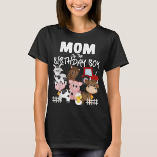 Landbouwhuisdieren in het Boerderij van de tuin Ma T-shirt