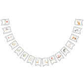 Landbouwhuisdieren in het grasland Het is een jong Vlaggetjes (Alle)