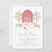 Landbouwhuisdieren Kaart (Voorkant)