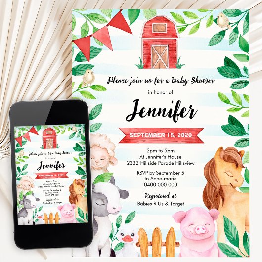 Landbouwhuisdieren Kaart