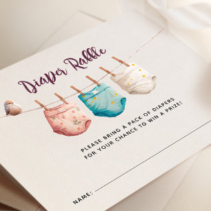 Landbouwhuisdieren — Kaart Raffle Ticket