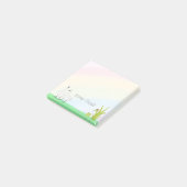 Landbouwhuisdieren kleurige regenboog-Kinderen Post-it® Notes (Schuin)