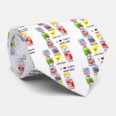 Landbouwhuisdieren overhemden en cadeaus stropdas (Opgerold)