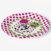 Landbouwhuisdieren Roze Bord 2e verjaardag (Gekanteld)