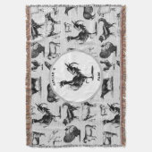  landbouwhuisdieren Rustische kuilen Deken (Voorkant Verticaal)