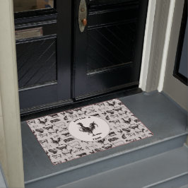  landbouwhuisdieren Rustische kuilen Deurmat