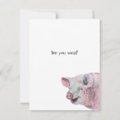 Landbouwhuisdieren, uitnodiging voor verjaardagsfe (Achterkant)