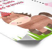 Landbouwhuisdieren van de Barnyard Poster (Hoek)