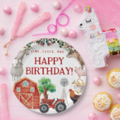 Landbouwhuisdieren verkeren in het Boerderij van d Papieren Bordje (Feest)