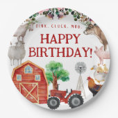 Landbouwhuisdieren verkeren in het Boerderij van d Papieren Bordje (Voorkant)