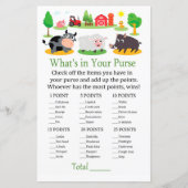 Landbouwhuisdieren Wat zit er in je handtas? (Voorkant)