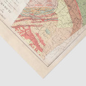  landbouwkaart van Alabama (1882) Tissuepapier (Detail)