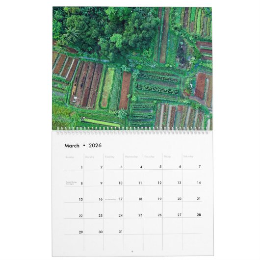 Landbouwkalenders Home Wall Boerderij Life Kalender (Mar 2026)