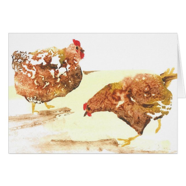 Landbouwkippen (Voorkant Horizontaal)