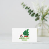 Landbouwleraar | AG-leraar | Plantaardig Visitekaartje (Staand voorkant)