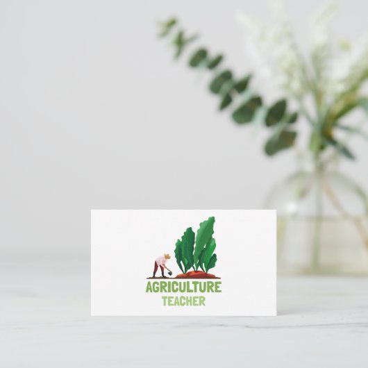 Landbouwleraar | AG-leraar | Plantaardig Visitekaartje