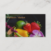 Landbouwmarkt (A) Visitekaartje (Voorkant)