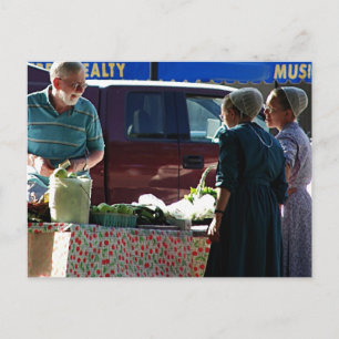 Landbouwmarkt Briefkaart