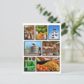 Landbouwmarkt Briefkaart (Staand voorkant)