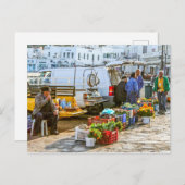 Landbouwmarkt Briefkaart (Voorkant / Achterkant)