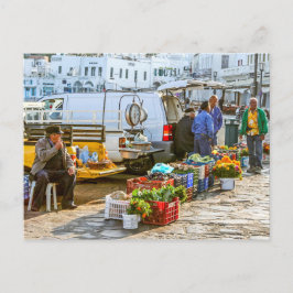 Landbouwmarkt Briefkaart