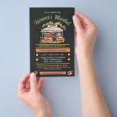 Landbouwmarkt Flyer (Hand)