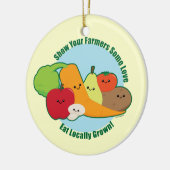 Landbouwmarkt Keramisch Ornament (Links)