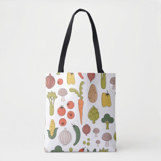 Landbouwmarkt Tote Bag (Voorkant)