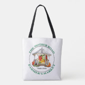 Landbouwmarkt Tote Bag (Achterkant)
