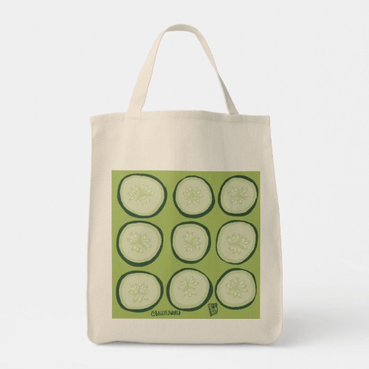 Landbouwmarkt Tote Bag (Achterkant)
