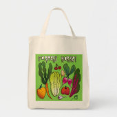 Landbouwmarkt Tote Bag (Voorkant)