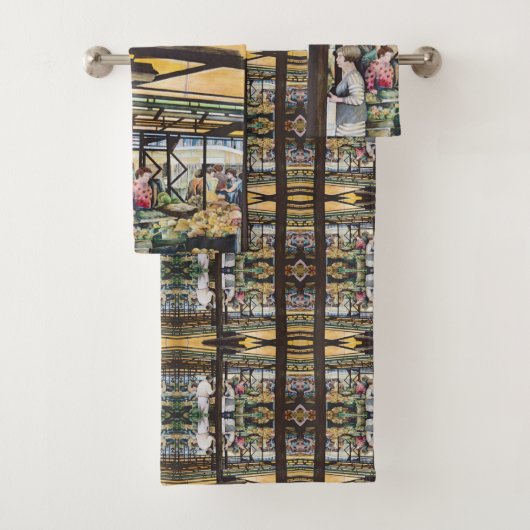 Landbouwmarkt van Misloc Bad Handdoek (Insitu)