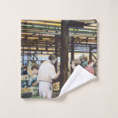 Landbouwmarkt van Misloc Bad Handdoek (Wasdoekje)