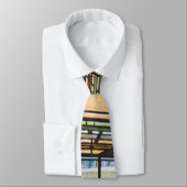 Landbouwmarkt van Misloc, Hongarije Stropdas (Gebonden)