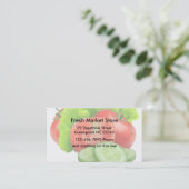Landbouwmarkt Visitekaartje (Staand voorkant)