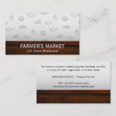 Landbouwmarkt Visitekaartje (Voorkant / Achterkant)
