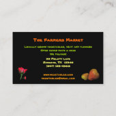 Landbouwmarkt Visitekaartje (Achterkant)