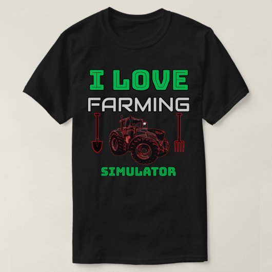 landbouwsimulator 1 t-shirt (Design voorkant)