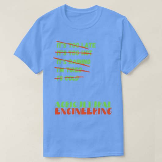 Landbouwtechniek T-shirt (Design voorkant)