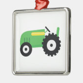 Landbouwtractor Metalen Ornament (Links)