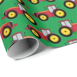 Landbouwtractoren voor landelijk Boerderij Cadeaupapier