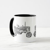 Landbouwtrekker - tweezijdig mok (Voorkant links)