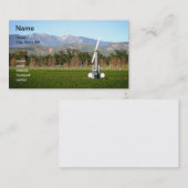 Landbouwwinmachine Visitekaartje (Voorkant / Achterkant)