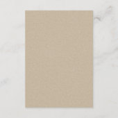 Landbrug langs de zijkant Waterverf bruiloft Detai Informatiekaartje (Achterkant)