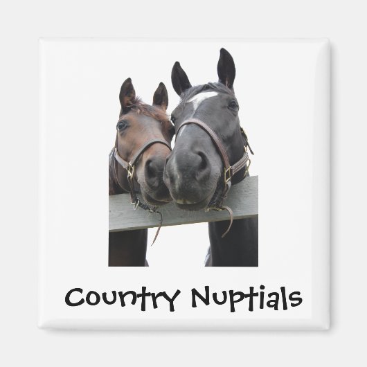 landbruiloft magneet (Voorkant)