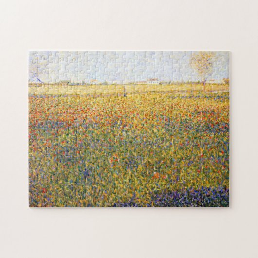 Landcape door Georges Seurat Legpuzzel (Horizontaal)
