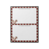 Landcheque Ontvangt 2 Notitieblok omhoog (Linkerzijde)