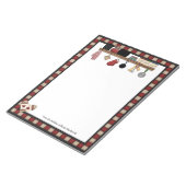 Landcheque Ontvangt Notitieblok (Schuin)